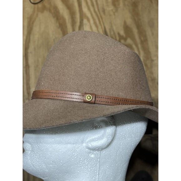 RAG & BONE NY FLOPPY BRIM FELTED WOOL FEDORA HAT BROWN WOMEN\'S SIZE S main image 11
